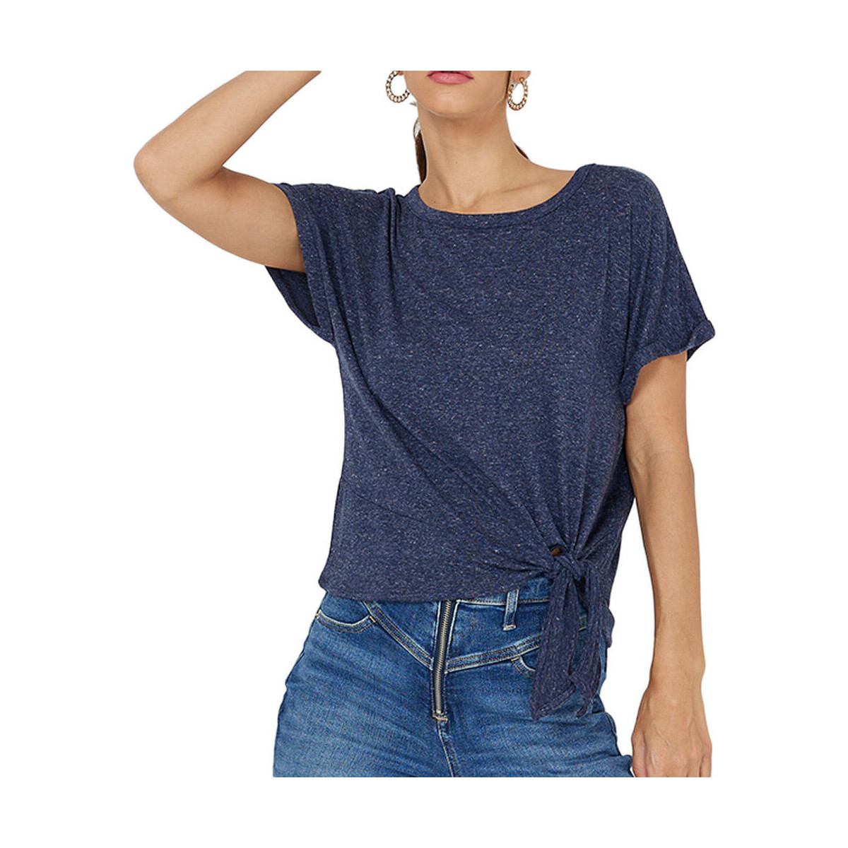 Textiel Dames T-shirts & Polo’s Vero Moda  Blauw