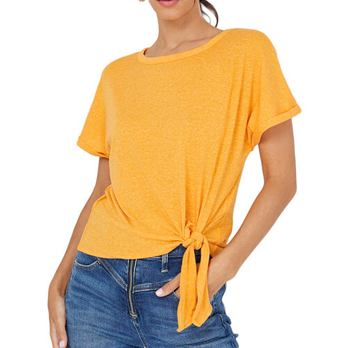 Textiel Dames T-shirts korte mouwen Vero Moda  Oranje