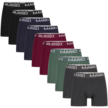 Ondergoed Heren Boxershorts Mario Russo 10-Pack Basic Boxers Multicolour