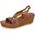 Schoenen Dames Sandalen / Open schoenen Femme Plus BC581 Bruin