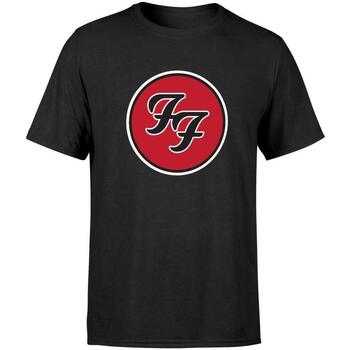 Textiel T-shirts met lange mouwen Foo Fighters  Zwart