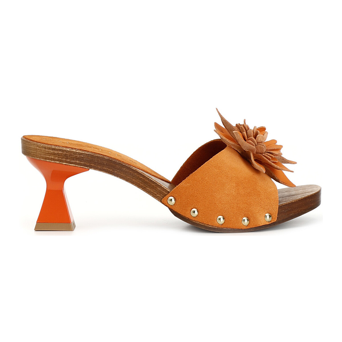 Schoenen Dames Sandalen / Open schoenen Café Noir C1FD6002 Oranje