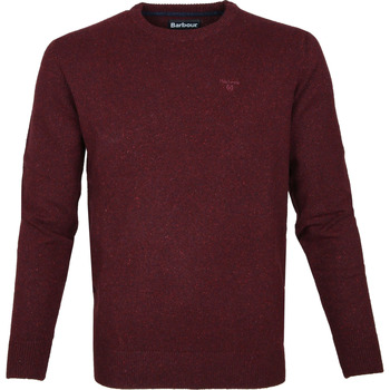 Textiel Heren Sweaters / Sweatshirts Barbour Tisbury Trui Wol Bordeaux Bordeau