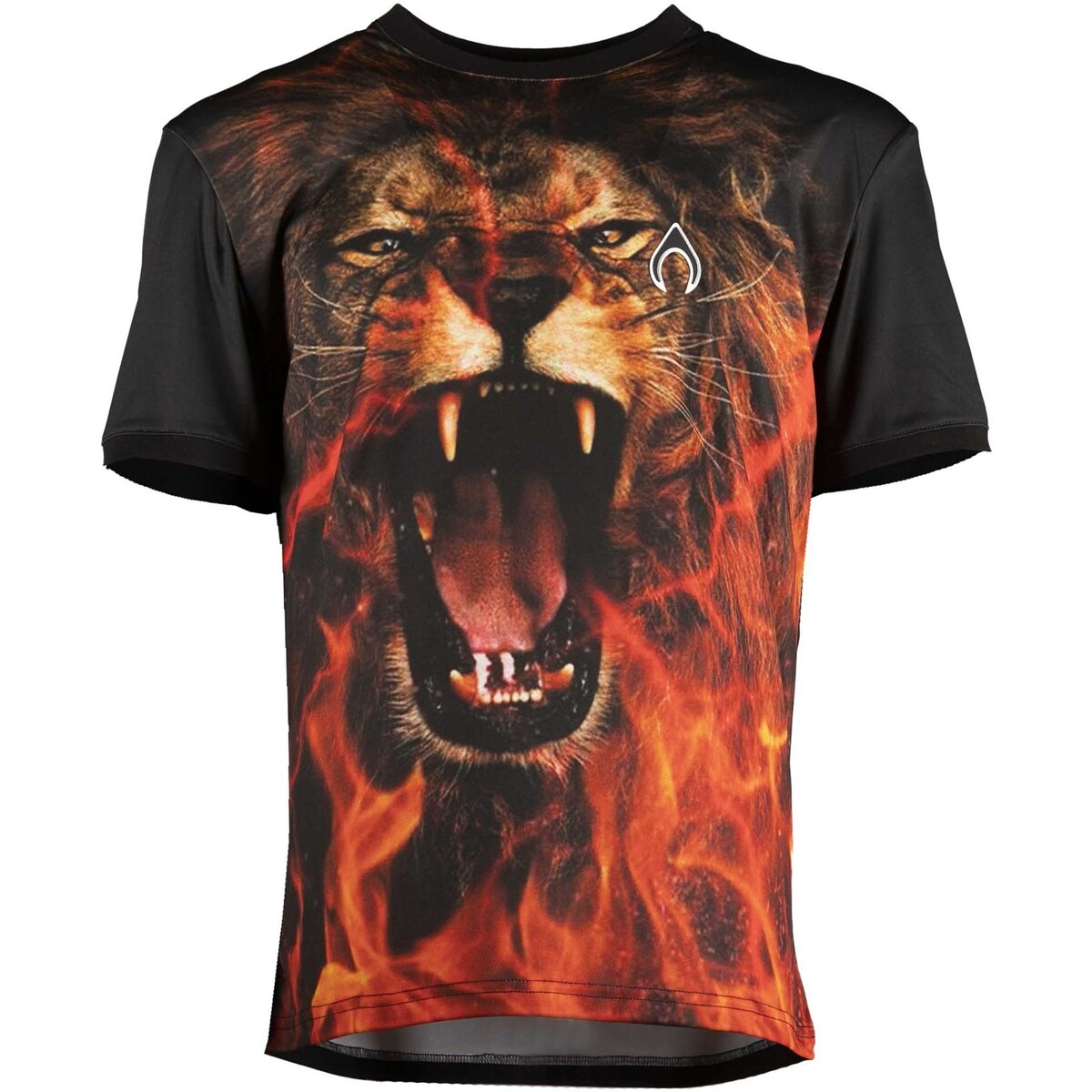 Textiel Heren T-shirts & Polo’s Nytrostar T-Shirt With Lion Print Zwart