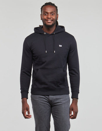 Textiel Heren Sweaters / Sweatshirts Lee PLAIN HOODIE Zwart