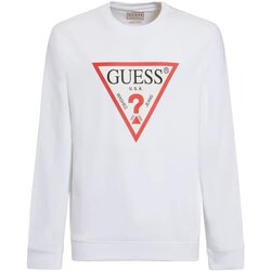 Textiel Heren Sweaters / Sweatshirts Guess M2YQ37 K6ZS1 Wit