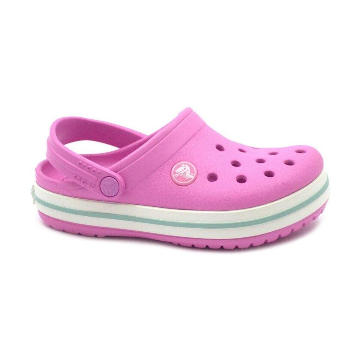 Schoenen Kinderen Leren slippers Crocs CRO-RRR-207006-6SW Roze
