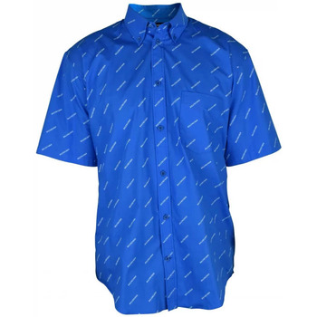 Textiel Heren Overhemden lange mouwen Balenciaga  Blauw