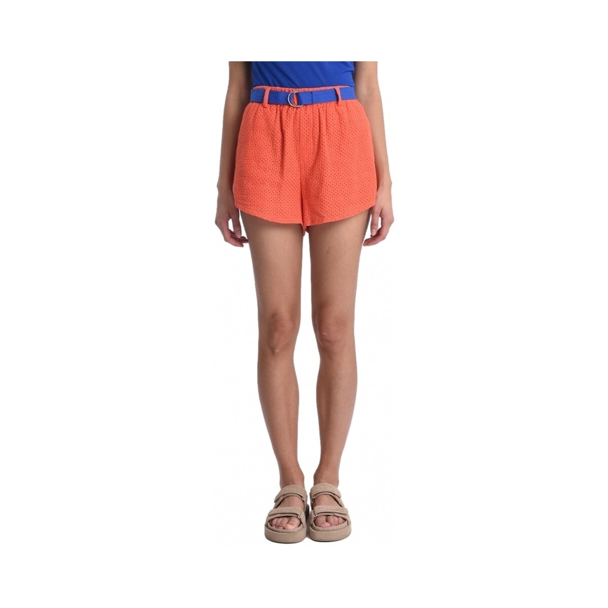 Textiel Dames Korte broeken / Bermuda's Molly Bracken Shorts SL499AP - Orange Oranje