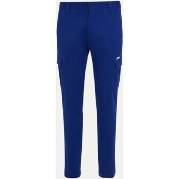Textiel Heren Broeken / Pantalons Tommy Jeans DM0DM14484 Blauw