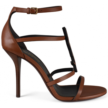 Schoenen Dames Sandalen / Open schoenen Saint Laurent  Bruin