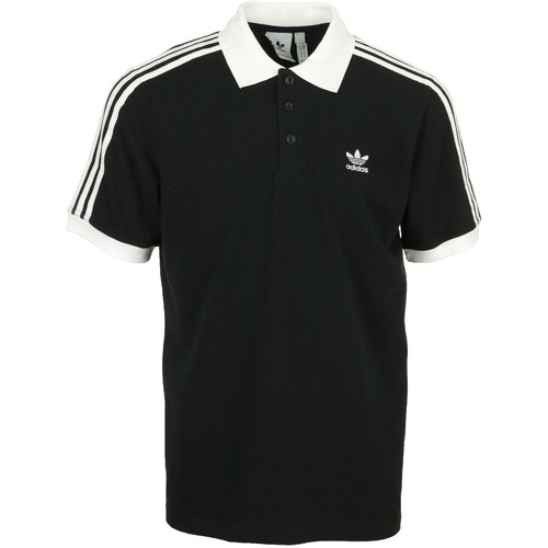 Textiel Heren T-shirts & Polo’s adidas Originals 3 Stripes Polo Zwart
