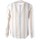 Textiel Heren Overhemden lange mouwen Sl56 Camicia Berenice Collo Coreana Lino Wit