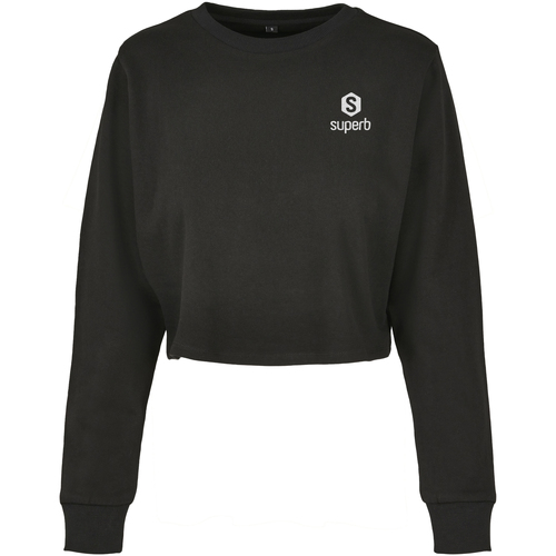 Textiel Dames Sweaters / Sweatshirts Superb 1982 BY131-BLACK Zwart
