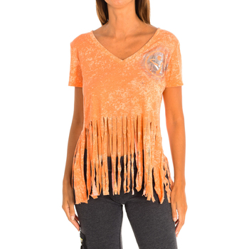 Textiel Dames T-shirts & Polo’s Zumba Z1T00401-MANGO Oranje