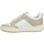 Schoenen Dames Sneakers Semerdjian Chita Cuir Glitter Femme Blanc Platine Wit