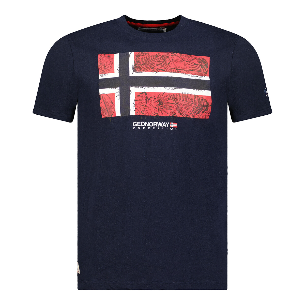 Textiel Heren T-shirts korte mouwen Geo Norway SW1239HGNO-NAVY Blauw