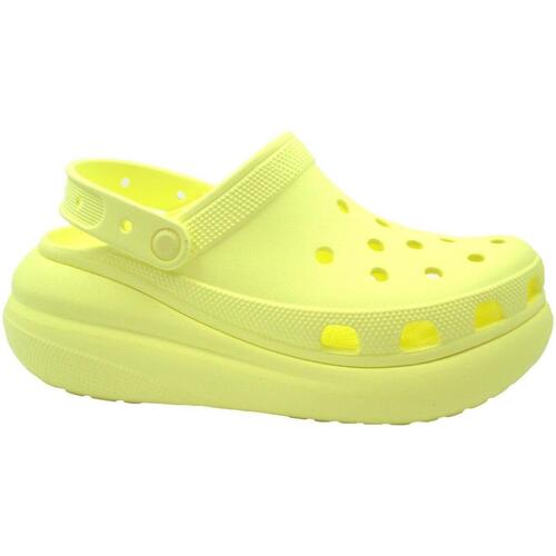 Schoenen Dames Leren slippers Crocs CRO-RRR-207521-SULP Geel