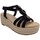 Schoenen Dames Sandalen / Open schoenen Zapp MANDEN  23525 Zwart