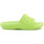 Schoenen Dames Leren slippers Crocs CLASSIC SLIDE LIMEADE 206121-3UH Groen