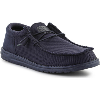 Schoenen Heren Sneakers HEYDUDE Wally Funk Mono Navy 40011-410 Blauw