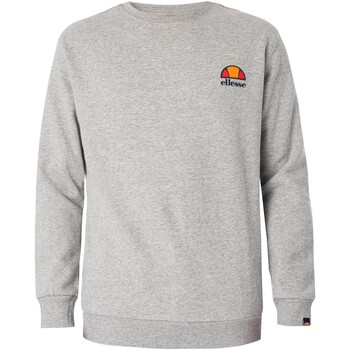 Textiel Heren Sweaters / Sweatshirts Ellesse Diveria linker borst logo sweater Grijs