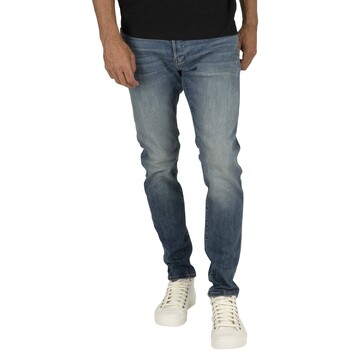 Textiel Heren Skinny jeans G-Star Raw 3301 Slanke jeans Blauw