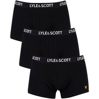 Ondergoed Heren BH's Lyle & Scott Trunk 3-pack Zwart