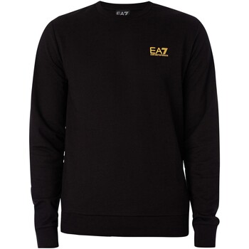 Emporio Armani EA7 Chest Logo Sweatshirt Zwart