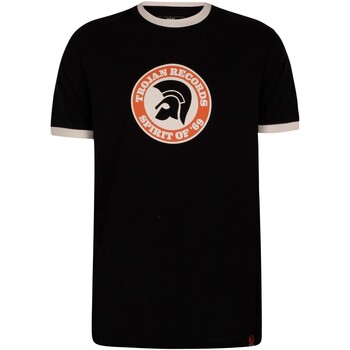 Textiel Heren T-shirts korte mouwen Trojan Spirit Of 69 T-Shirt Zwart