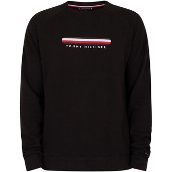 Textiel Heren Sweaters / Sweatshirts Tommy Hilfiger Lounge grafisch sweatshirt Zwart