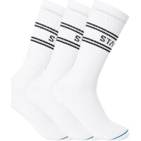 Ondergoed Heren Socks Stance Set van 3 casual basissokken Wit