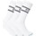 Ondergoed Heren Socks Stance Set van 3 casual basissokken Wit
