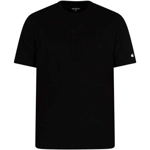 Textiel Heren T-shirts korte mouwen Carhartt Base T-shirt Zwart