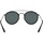 Horloges & Sieraden Heren Zonnebrillen Ray-ban Ronde metalen zonnebril met volledige rand Zwart