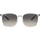 Horloges & Sieraden Heren Zonnebrillen Ray-ban Vierkante transparante zonnebril Grijs