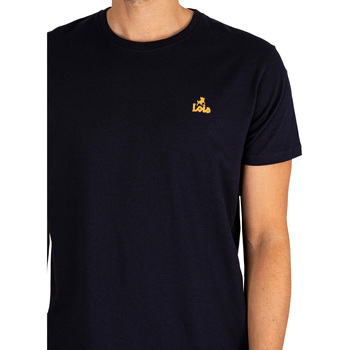 Lois Nieuw Baco T-shirt met mini-logo Blauw
