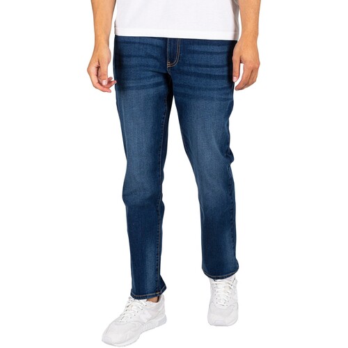 Textiel Heren Bootcut jeans Farah Lawson stretchjeans Blauw