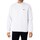 Textiel Heren Sweaters / Sweatshirts Lacoste Sweatshirt van biologisch geborsteld katoen Wit