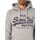 Textiel Heren Sweaters / Sweatshirts Superdry Hoodie met vintage logo en grafische trui Grijs