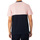 Textiel Heren T-shirts korte mouwen Farah Tony T-shirt met kleurvlakken Multicolour