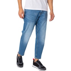 Textiel Heren Bootcut jeans BOSS 340 losse taps toelopende jeans Blauw