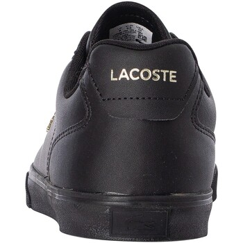 Lacoste Lerond Pro 123 3 CMA leren sneakers Zwart