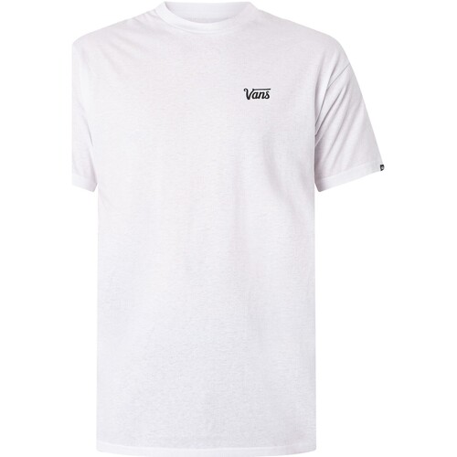 Textiel Heren T-shirts korte mouwen Vans T-shirt met minischrift Wit
