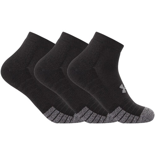 Accessoires Heren Sokken Under Armour Set van 3 HeatGear laag uitgesneden sokken Zwart