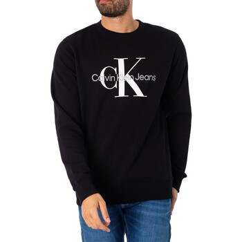 Calvin Klein Jeans Sweatshirt met kernmonologo Zwart