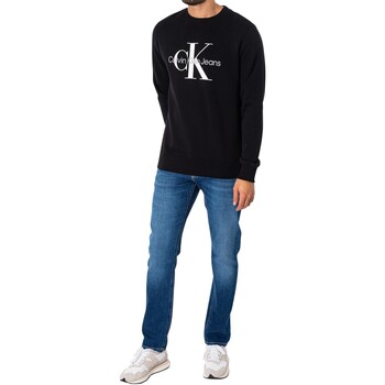 Calvin Klein Jeans Sweatshirt met kernmonologo Zwart
