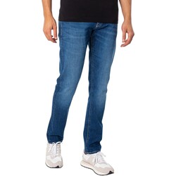 Textiel Heren Skinny jeans Calvin Klein Jeans Slanke jeans Blauw