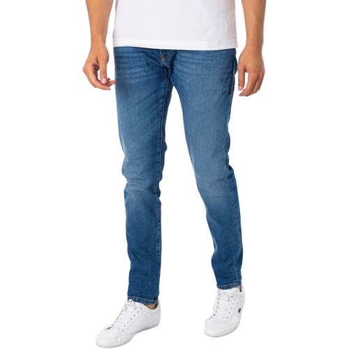 Textiel Heren Skinny jeans Diesel D-Strukt Slim Jeans Blauw