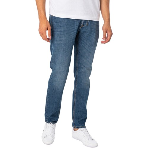 Textiel Heren Bootcut jeans Diesel Larkee normale spijkerbroek Blauw